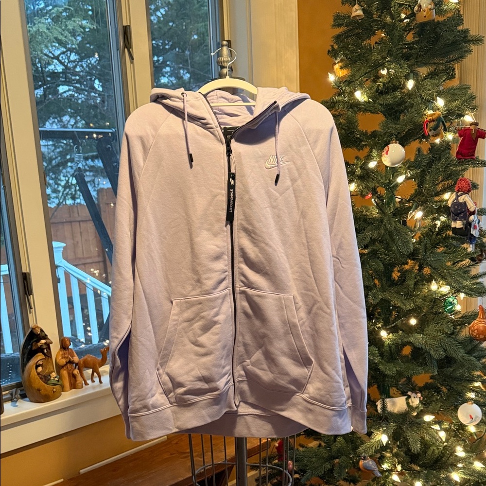 Women’s Nike Light Purple Zip-Up Hoodie